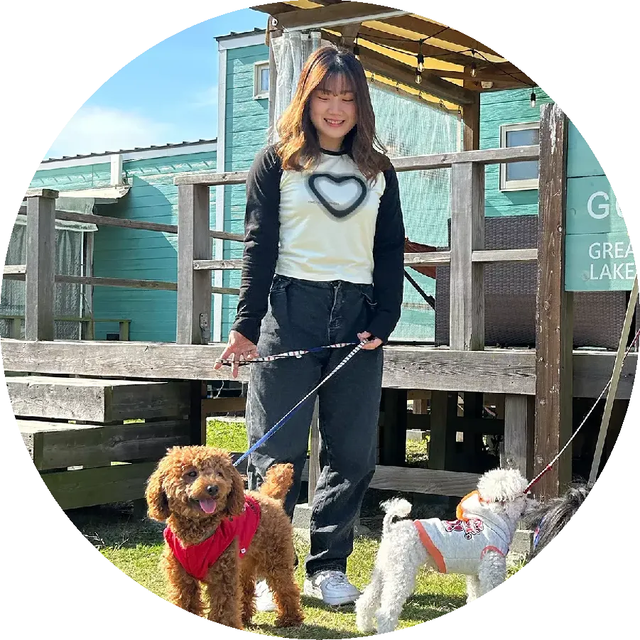 愛犬とグランピング