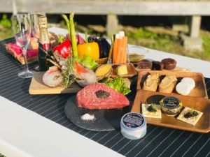 世界三大珍味を優雅に楽しむラグジュアリーBBQ登場！︎